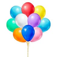 Різнокольорові повітряні кулі