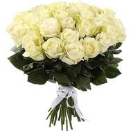 31 біла імпортна троянда