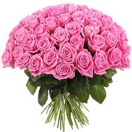 Large bouquet of pink roses