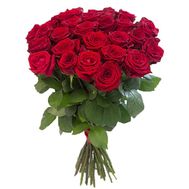 Гарний букет червоних троянд