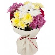 Маленький букет хризантем