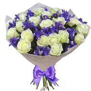 Чудовий букет із ірисами