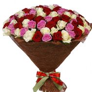 Шикарний букет із 101 троянди