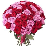 Stunning bouquet of 51 roses