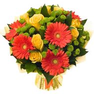 Життєрадісний букет квітів