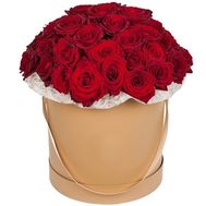 Box of 51 red roses