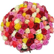 Букет із 101 троянди