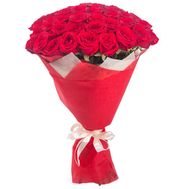 Bouquet of 33 red roses