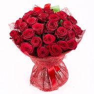 Bouquet of 31 red roses