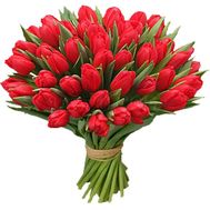 Bouquet of 51 tulips