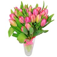 Bouquet of 21 tulips