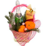 Новорічна кошик