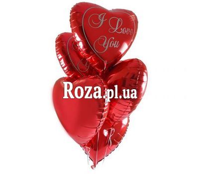 5 кульок у вигляді серця 5 кульок у вигляді серця