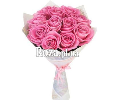 11 pink roses in the package 11 pink roses in the package