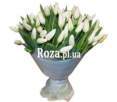 Large bouquet of white tulips Large bouquet of white tulips