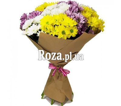 Букет із 11 хризантем