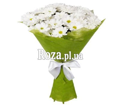 Букет из 9 ромашковых хризантем Букет из 9 ромашковых хризантем