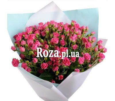 Букет кущових троянд для дівчини Букет кущових троянд для дівчини