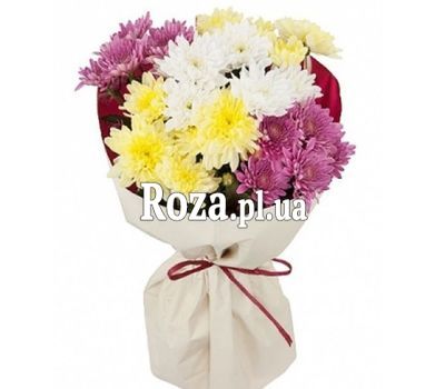 A small bouquet of chrysanthemums A small bouquet of chrysanthemums