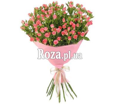 Милий букет рожевих троянд спрей Милий букет рожевих троянд спрей