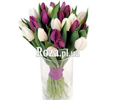 Оригінальний букет тюльпанів Оригінальний букет тюльпанів