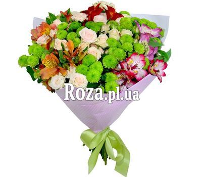 Змішаний букет квітів Змішаний букет квітів