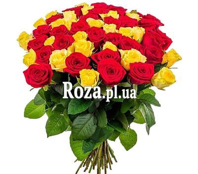 Bright bouquet of 51 roses Bright bouquet of 51 roses