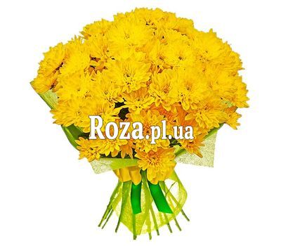 Yellow chrysanthemums in a bouquet Yellow chrysanthemums in a bouquet