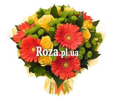 A cheerful bouquet of flowers A cheerful bouquet of flowers