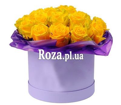 Beautiful box of yellow roses Beautiful box of yellow roses