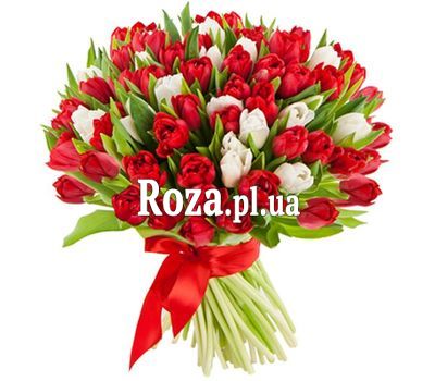 VIP bouquet of 101 red tulips VIP bouquet of 101 red tulips