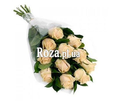 Букет із 11 кремових троянд Букет із 11 кремових троянд